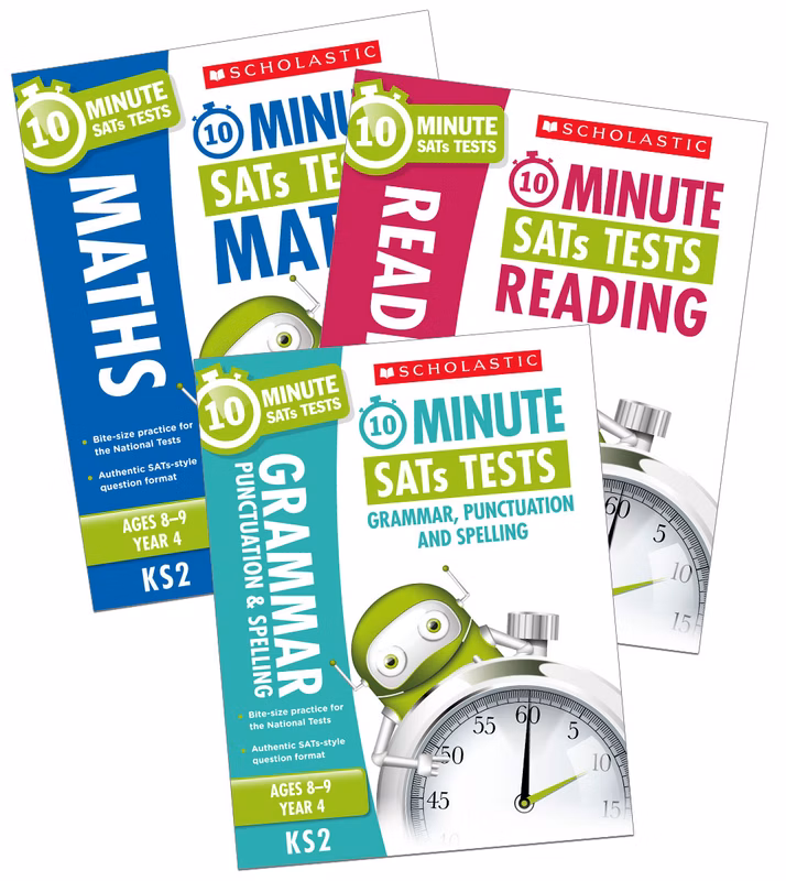 Year 4 SATs 10-Minute Tests Pack (Ages 8-9) Main Image